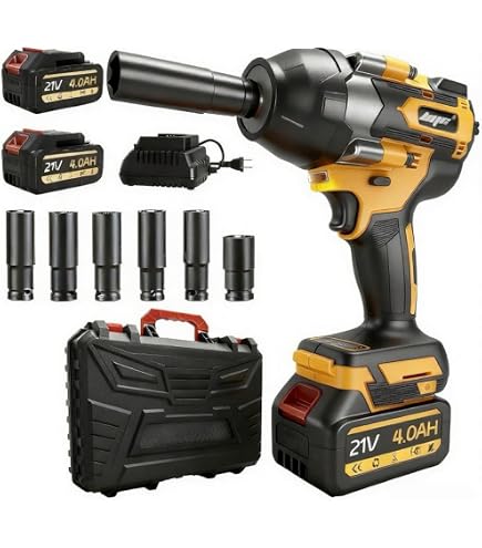 XGOLD DEVONIC Cordless Impact Wrench,750Ft-lb(980N.m) Brushless
